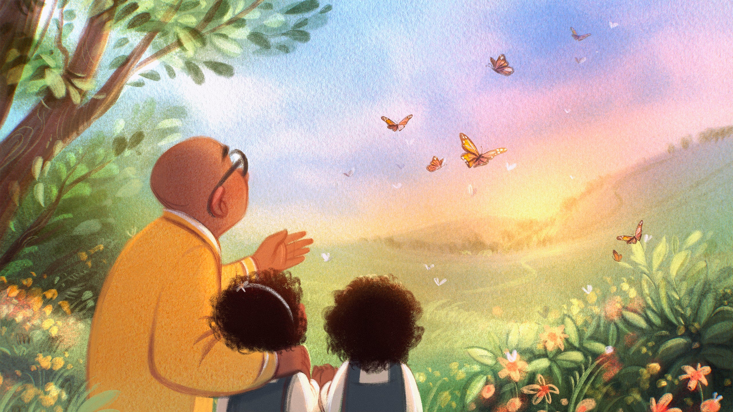 Illustration of God's beautiful world | The Good and the Beautiful