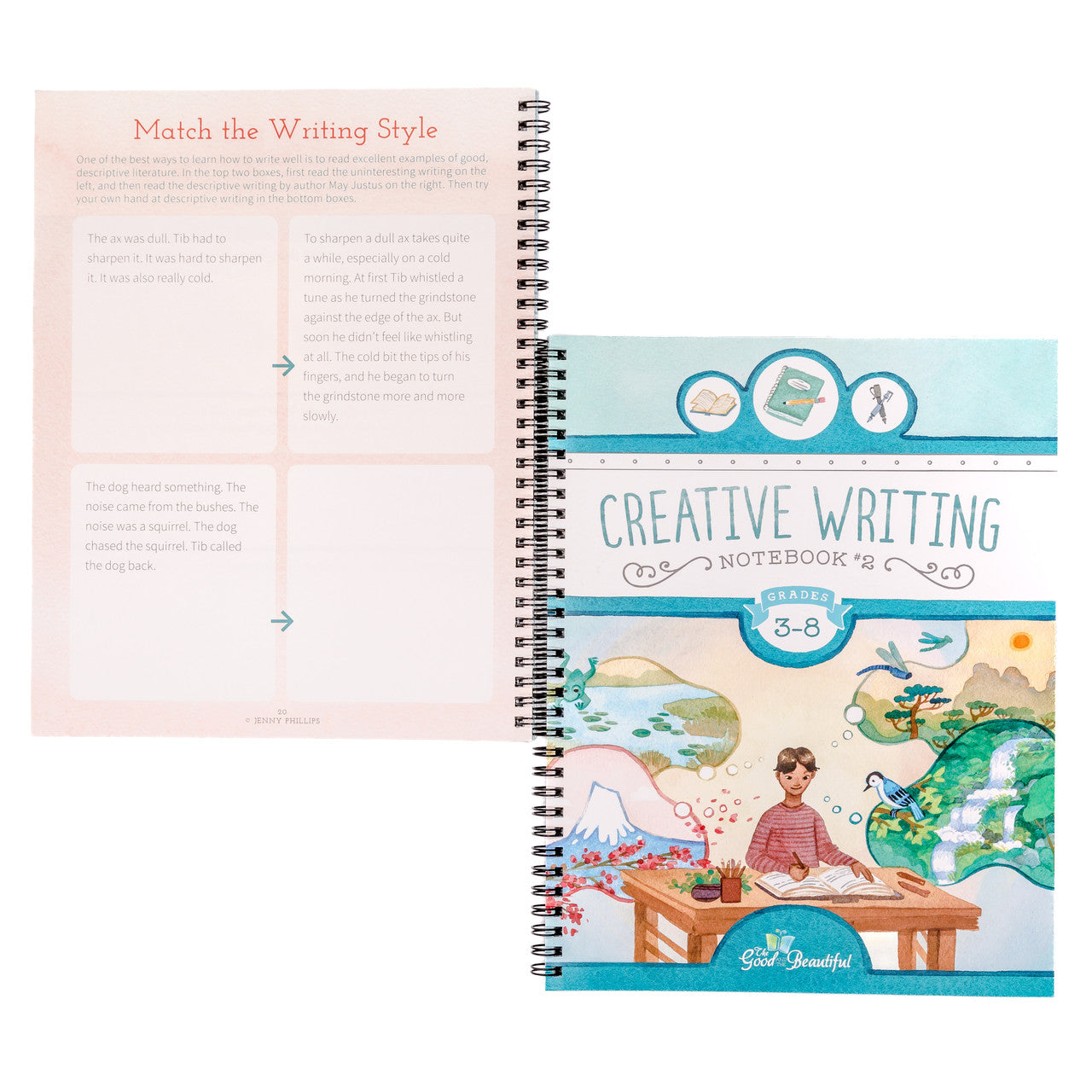 Creative Writing Notebooks โ The Good and the Beautiful