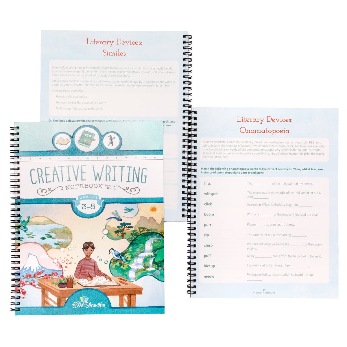 Creative Book Notes Creative Writing Notebooks – The Good and the Beautiful