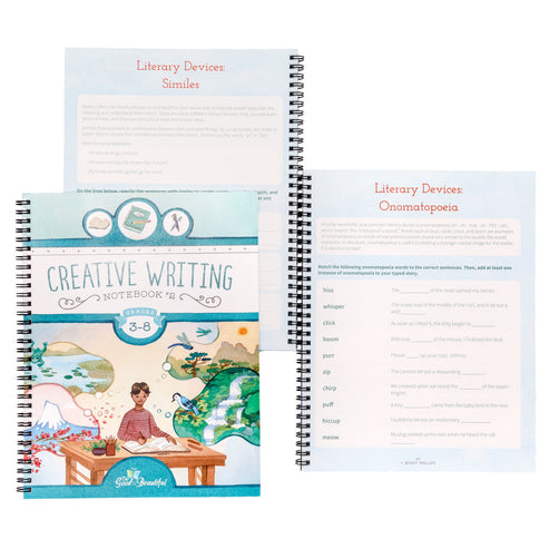 Creative Notebook Rulings Creative Writing Notebooks – The Good and the Beautiful