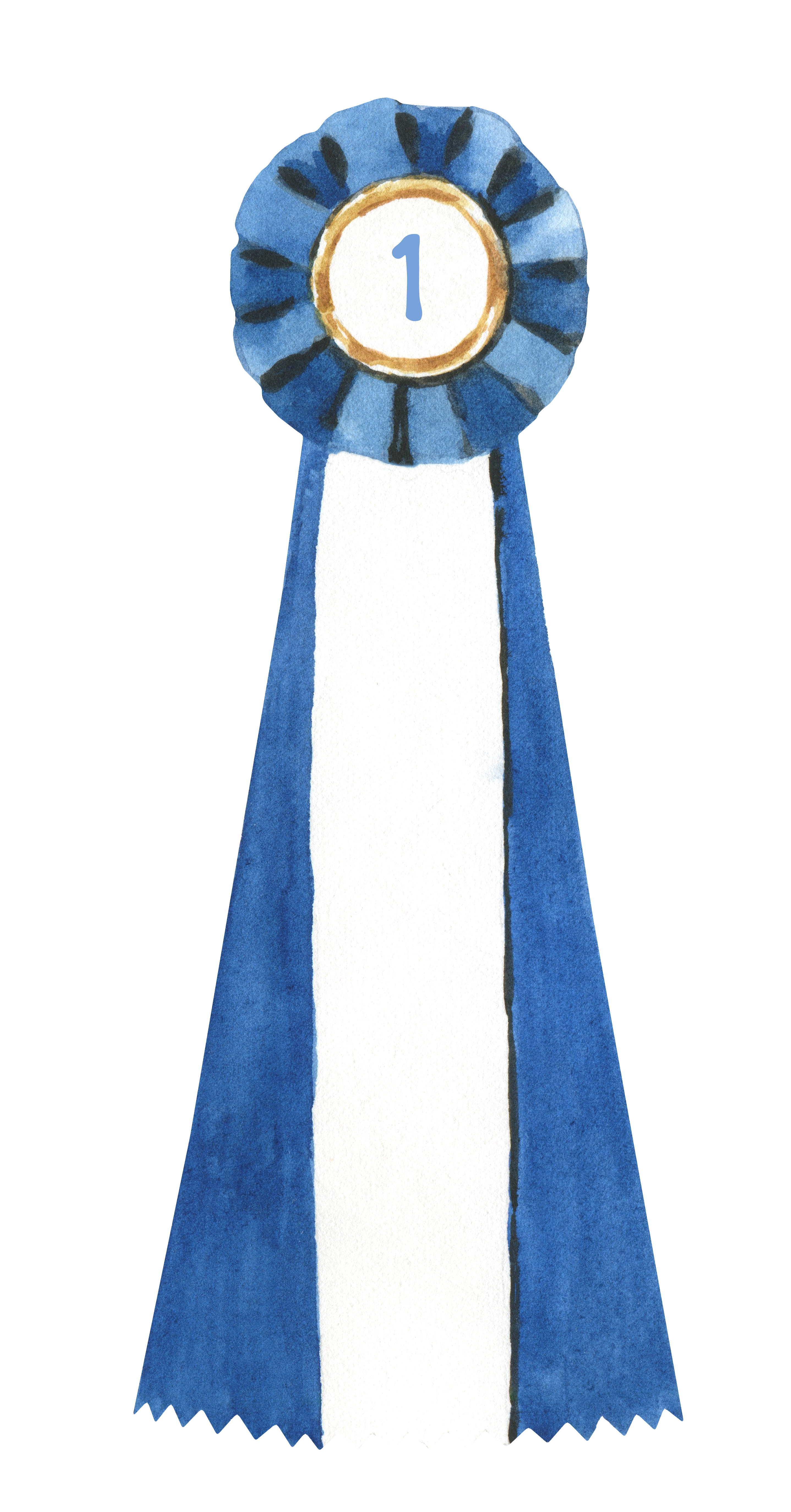 An illustrated ribbon with the number 1 on it | The Good and the Beautiful