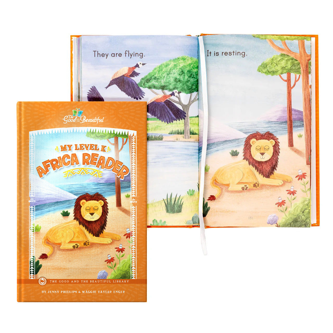 My Level K Africa Reader with a two-page preview | The Good and the Beautiful