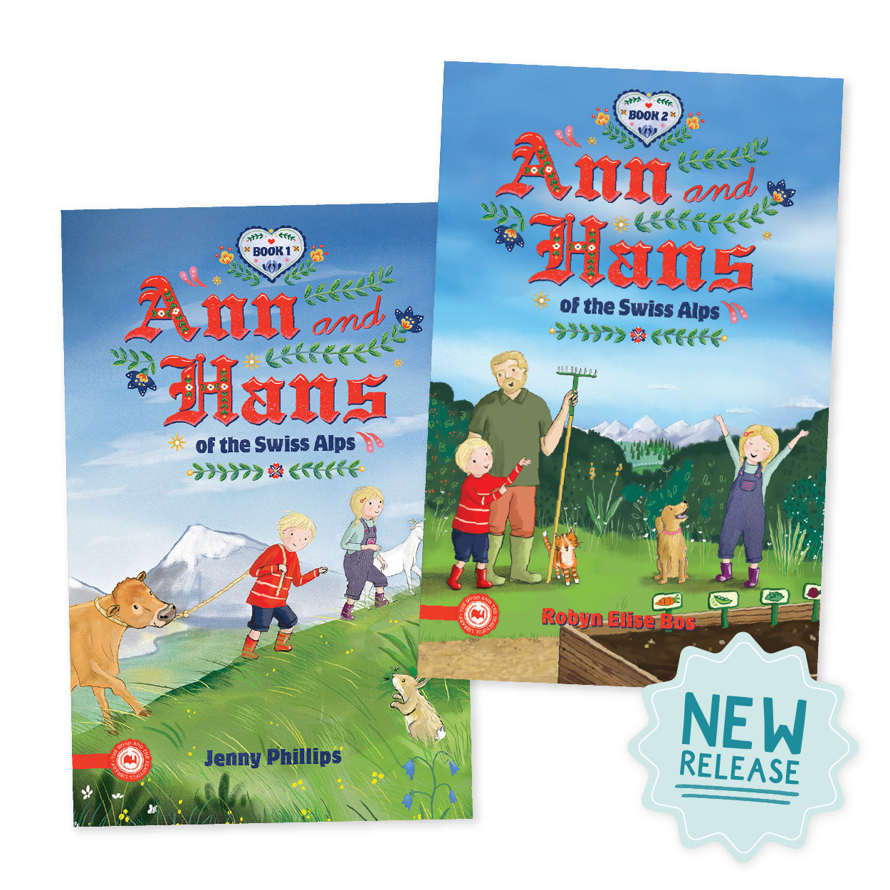 New book series release "Ann and Hans of the Swiss Alps" by Jenny Phillips and Robyn Elise Bos | The Good and the Beautiful