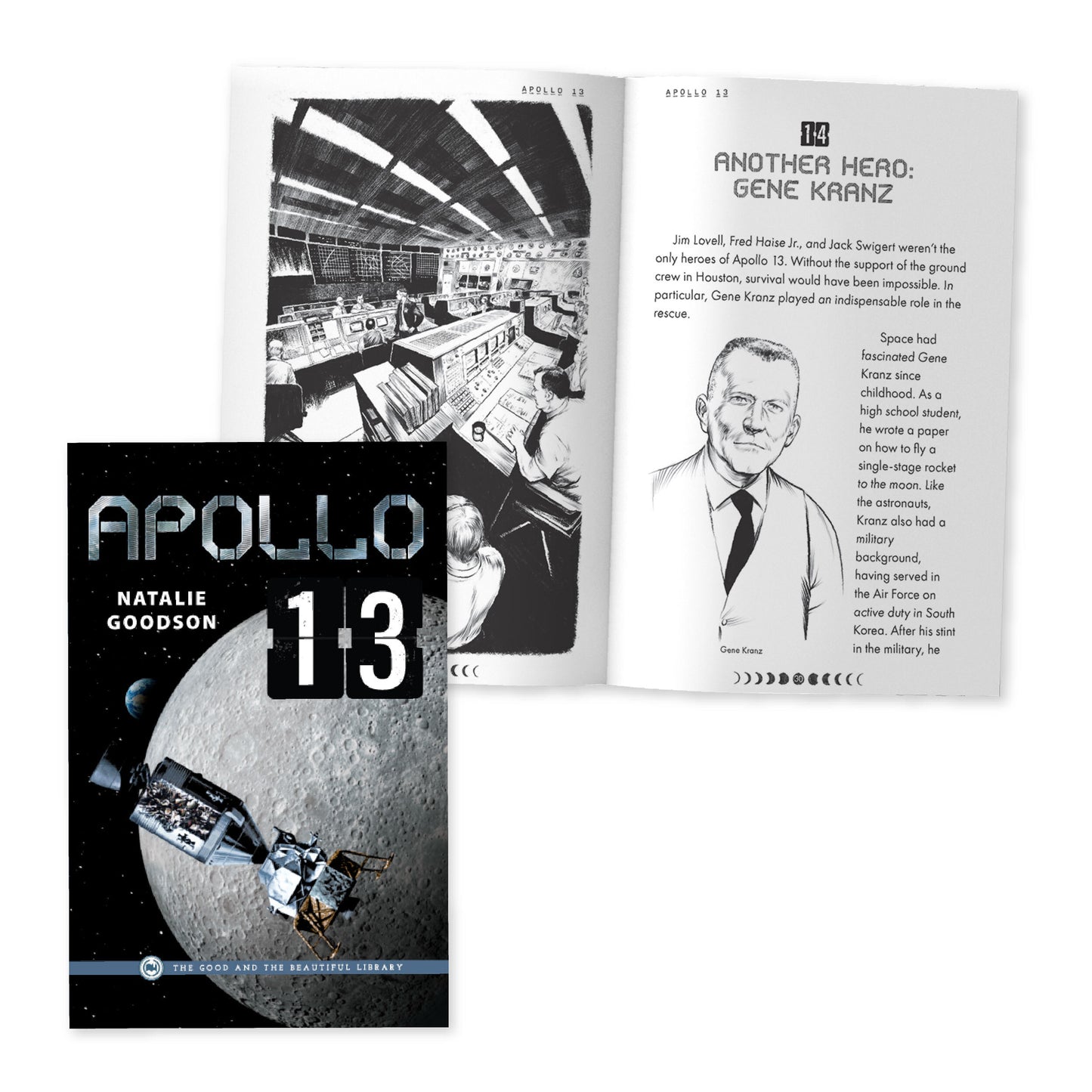 The book "Apollo 13" by Natalie Goodson with a preview of chapter 14 | The Good and the Beautiful