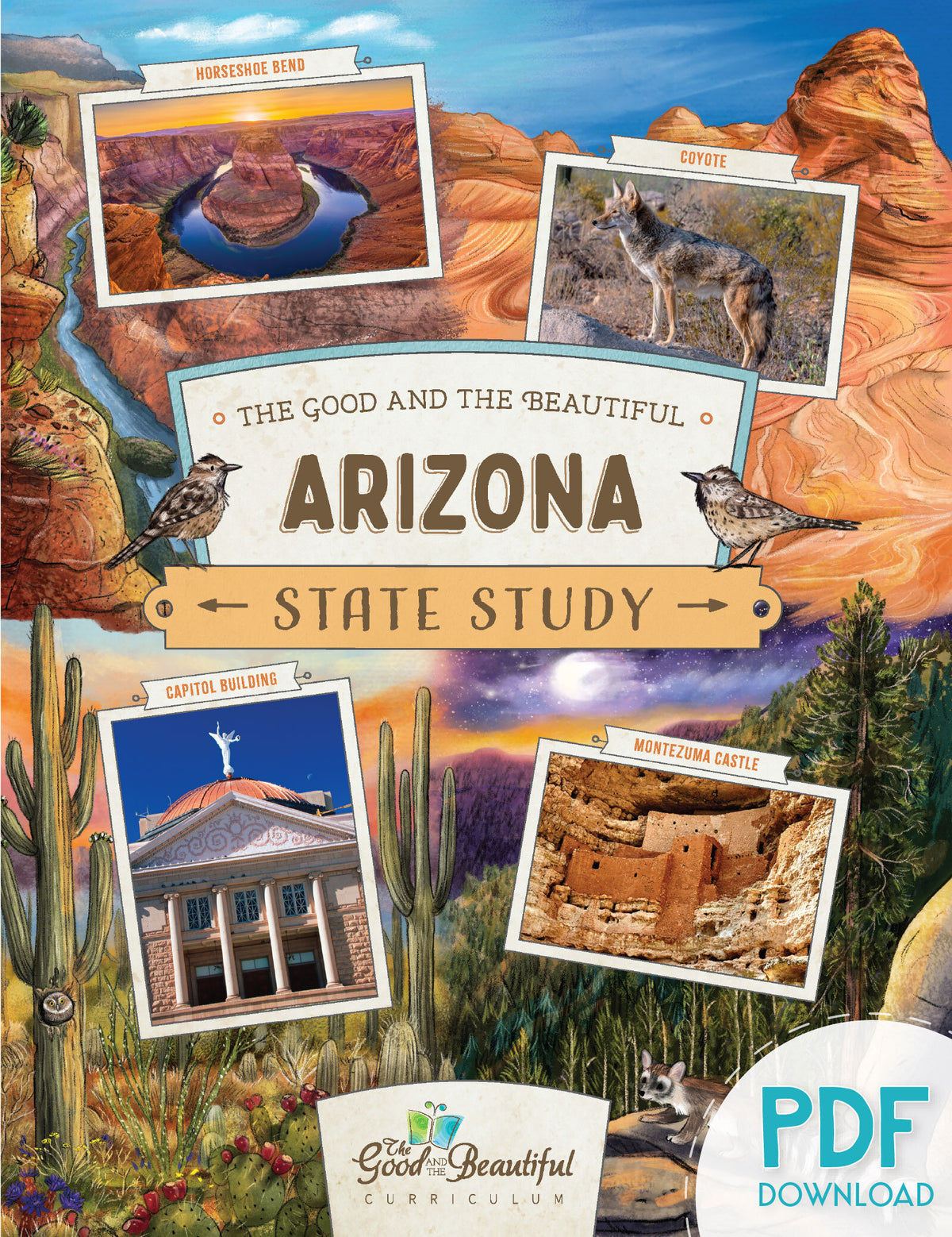 Arizona State Study course cover PDF Download | The Good and the Beautiful