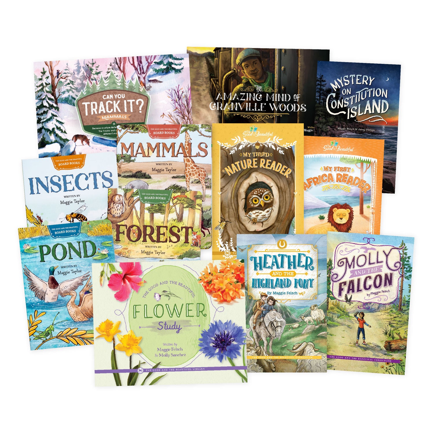 Author Maggie Taylor Enger Book Spread | The Good and the Beautiful