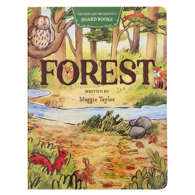 Forest board book written by Maggie Taylor | The Good and the Beautiful