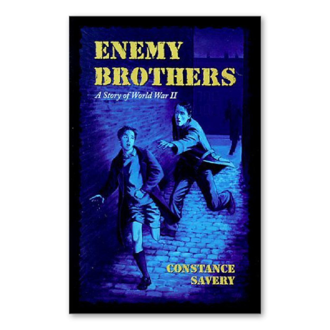 The cover of the book "Enemy Brothers: A Story of World War Two" by Constance Savery | The Good and the Beautiful