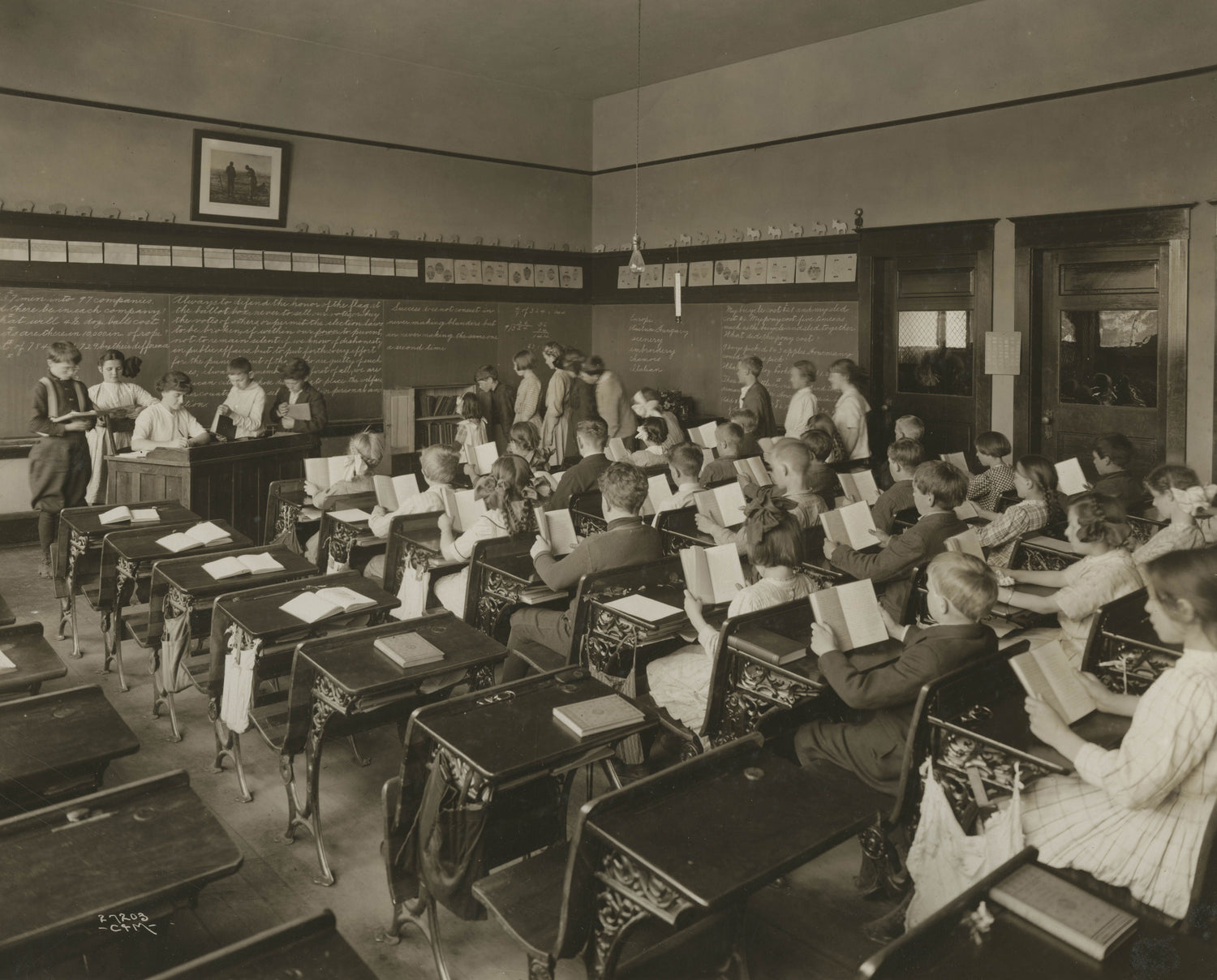 Children Reading in Classroom | The Good and the Beautiful