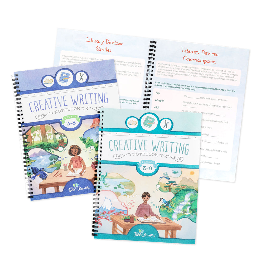 Creative Writing Notebooks – The Good and the Beautiful