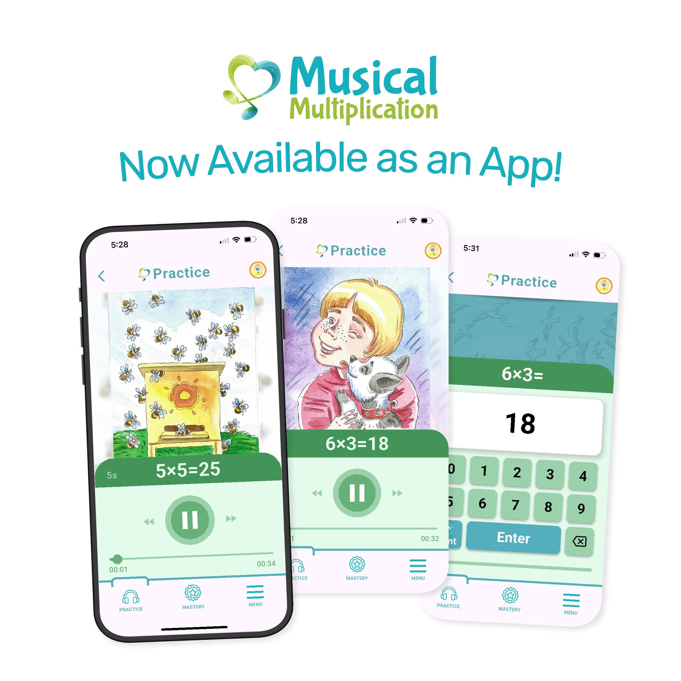 Musical Multiplication App | The Good and the Beautiful