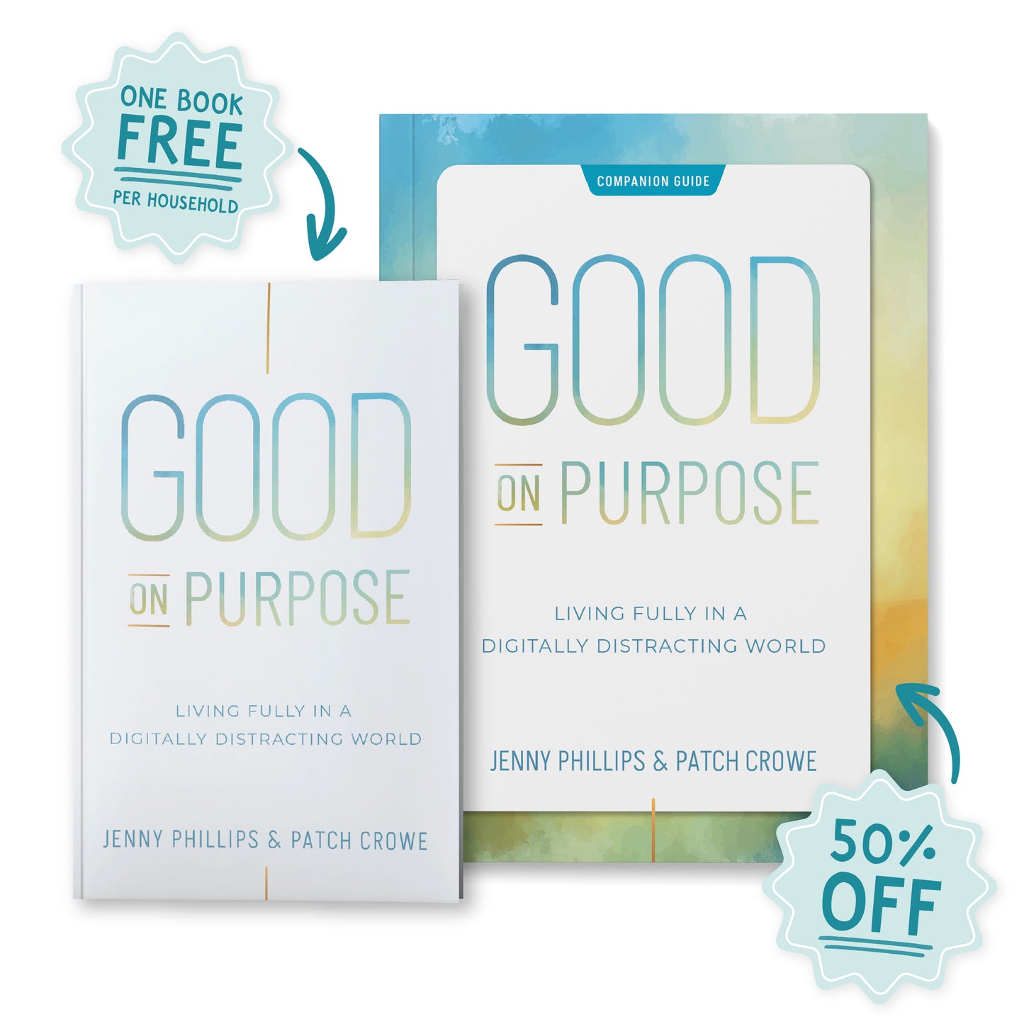 Good on Purpose Set: One Free Book Per Household