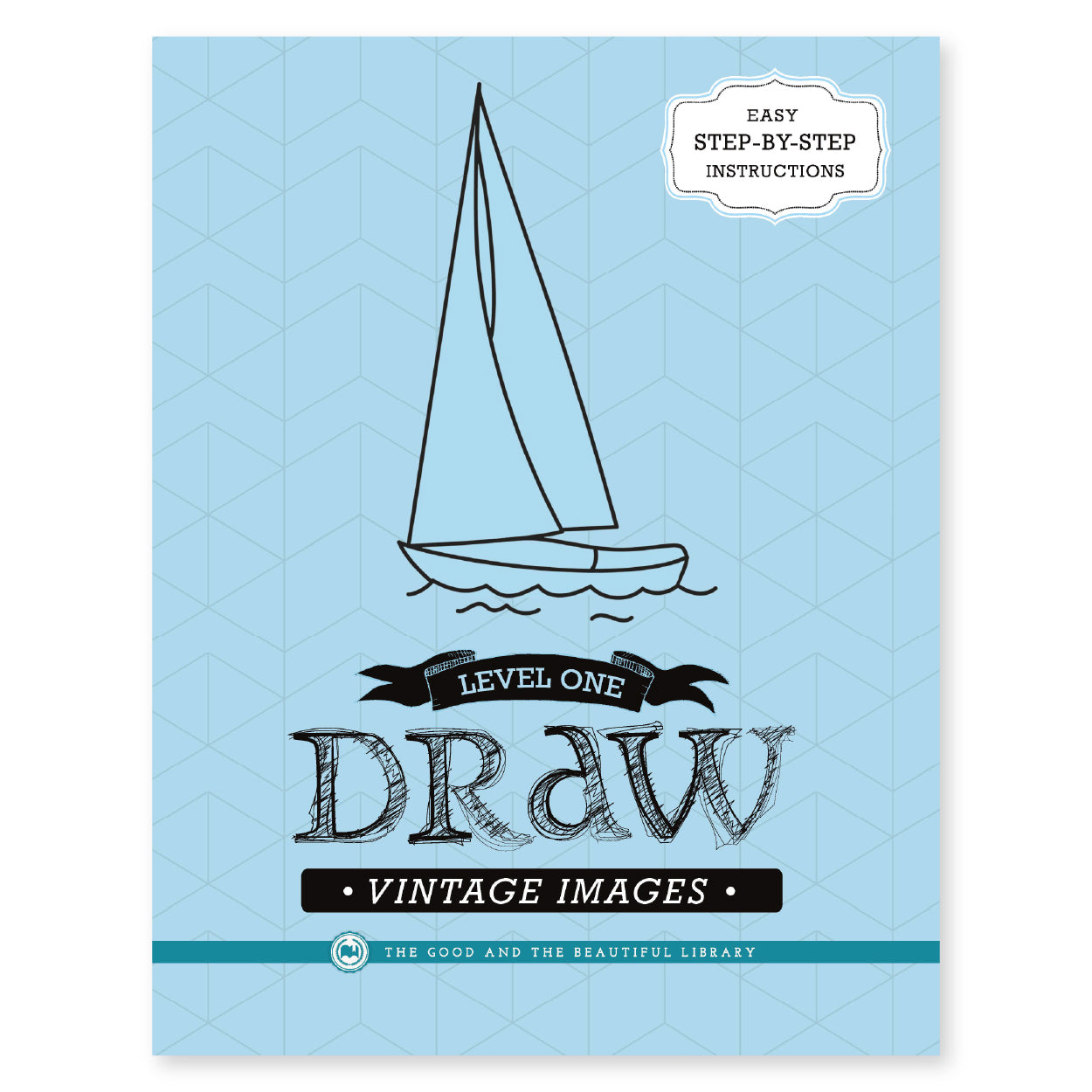 The cover of level one draw vintage images book | The Good and the Beautiful