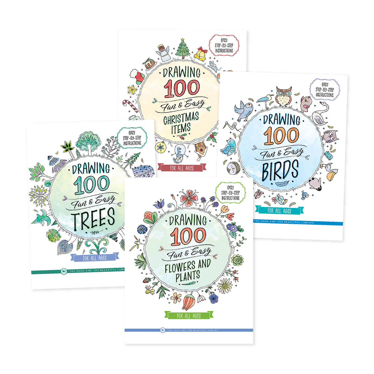 Drawing File Book Drawing 100 Fun & Easy Books Set – The Good and the Beautiful