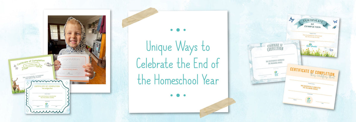 Unique Ways to Celebrate the End of a Homeschool Year | The Good and ...