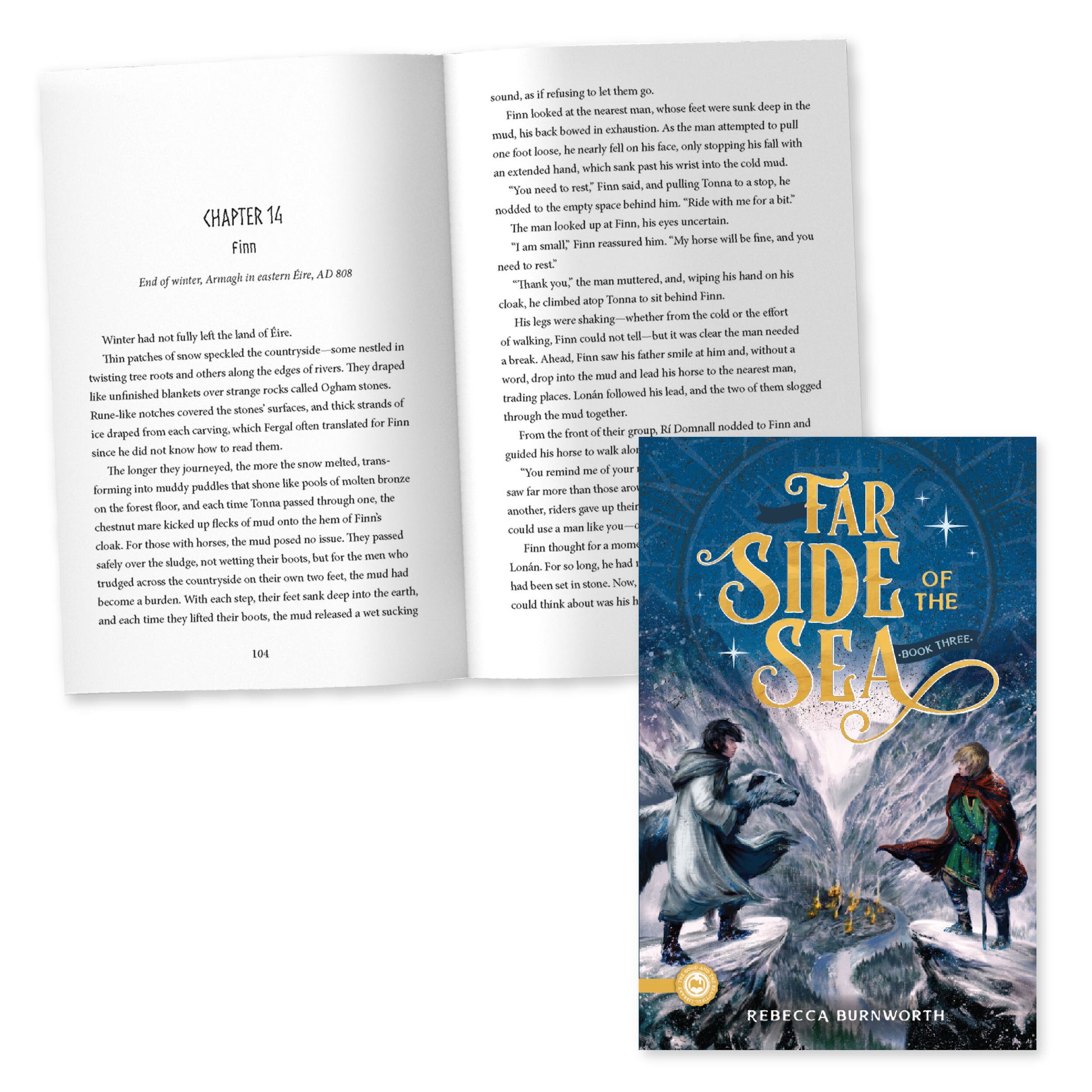 The book "Far Side of the Sea" by Rebecca Burnworth with a preview of chapter 14 | The Good and the Beautiful
