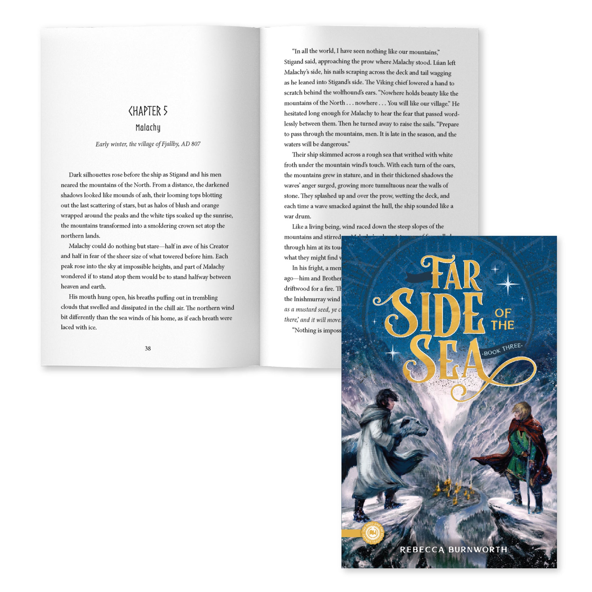The book "Far Side of the Sea" by Rebecca Burnworth with a preview of chapter 5 | The Good and the Beautiful