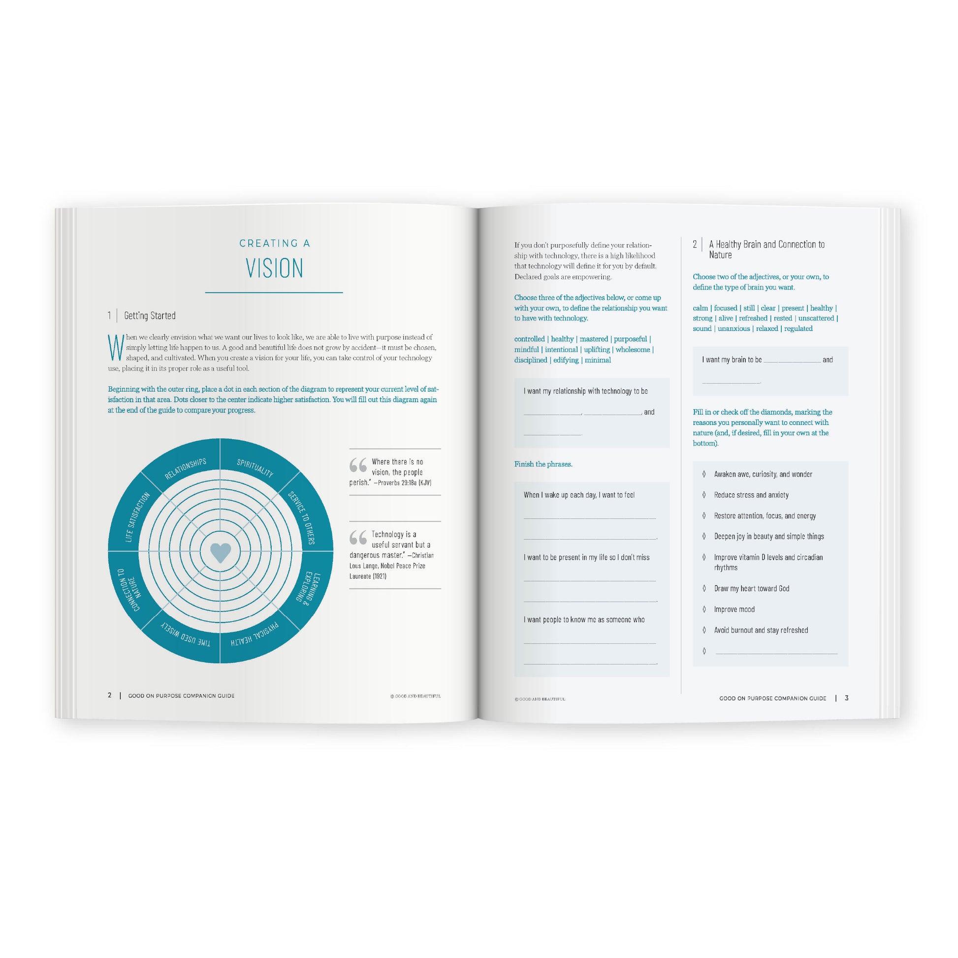An open preview of the book "Good on Purpose" | The Good and the Beautiful