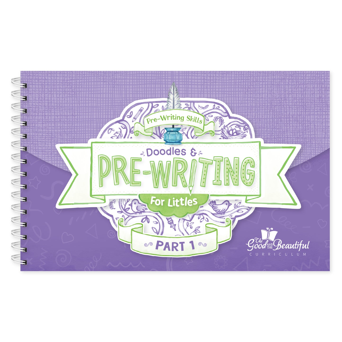 Handwriting Doodles & Pre-Writing Part 1 Cover | The Good and the Beautiful