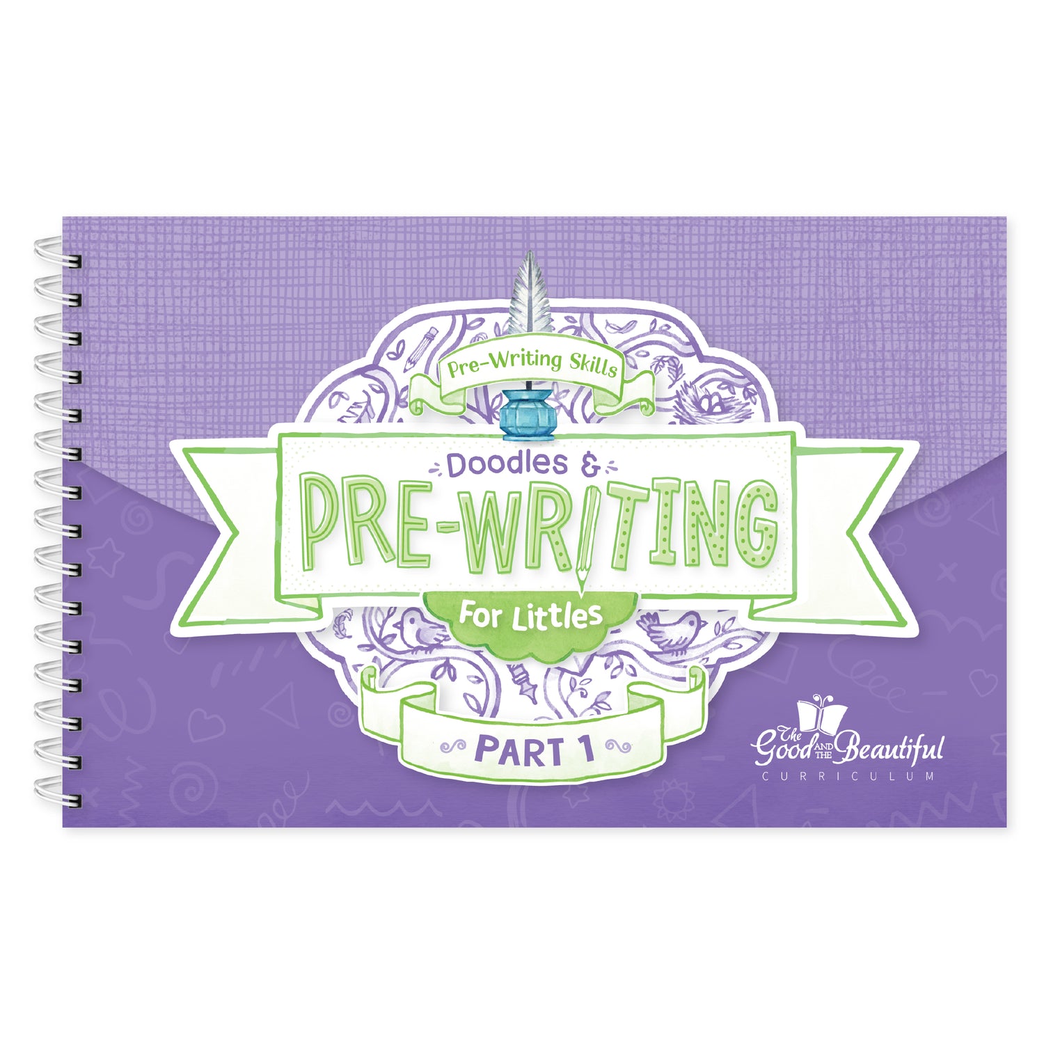 Handwriting Doodles & Pre-Writing Part 1 Cover | The Good and the Beautiful