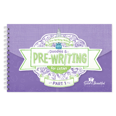 Handwriting Doodles & Pre-Writing Part 1 Cover | The Good and the Beautiful