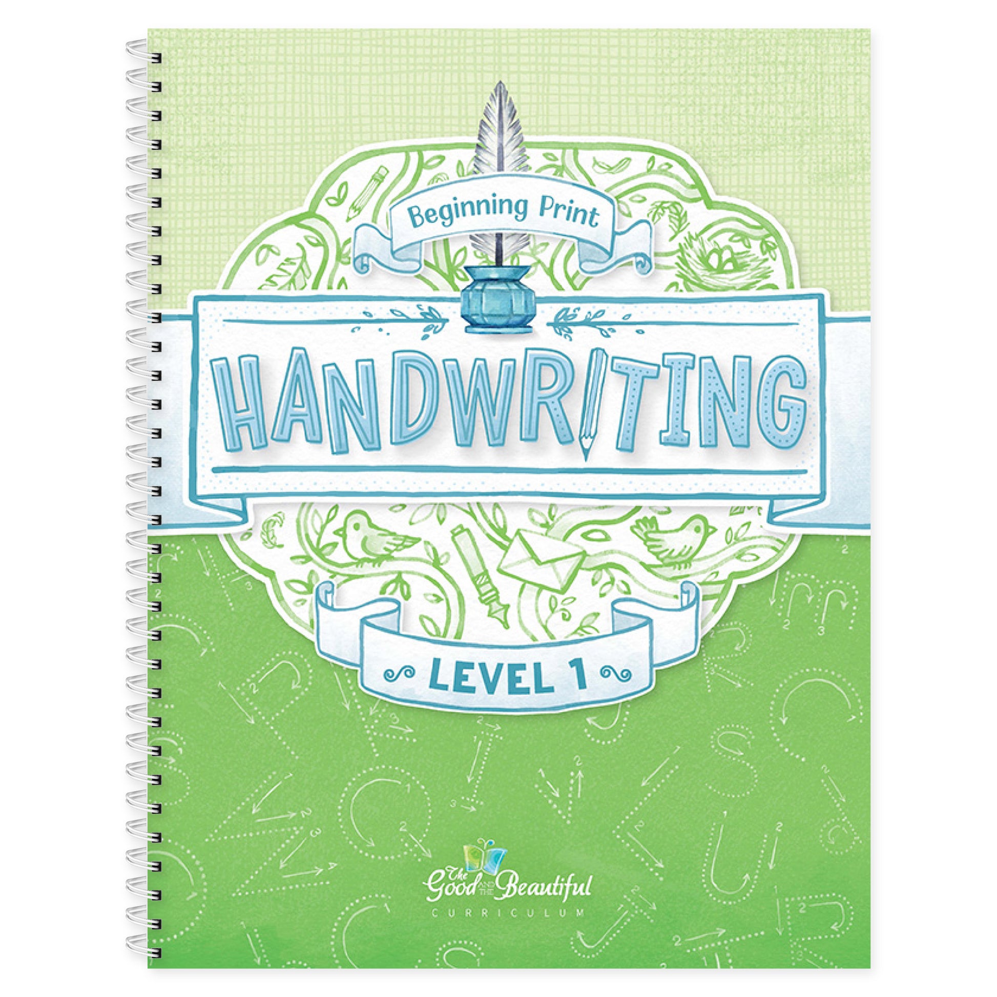 Handwriting Level 1 Cover | The Good and the Beautiful