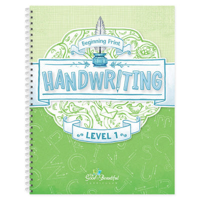 Handwriting Level 1 Cover | The Good and the Beautiful