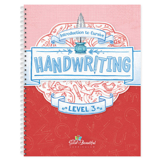 Handwriting Level 3 Cover | The Good and the Beautiful