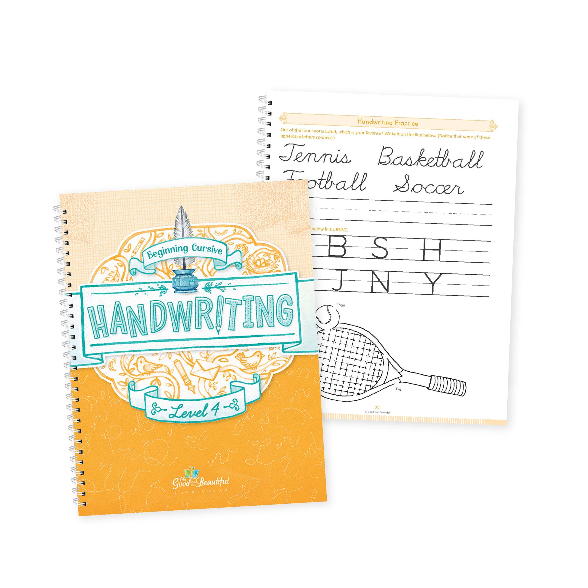 Handwriting Workbook: Level 4 – The Good and the Beautiful
