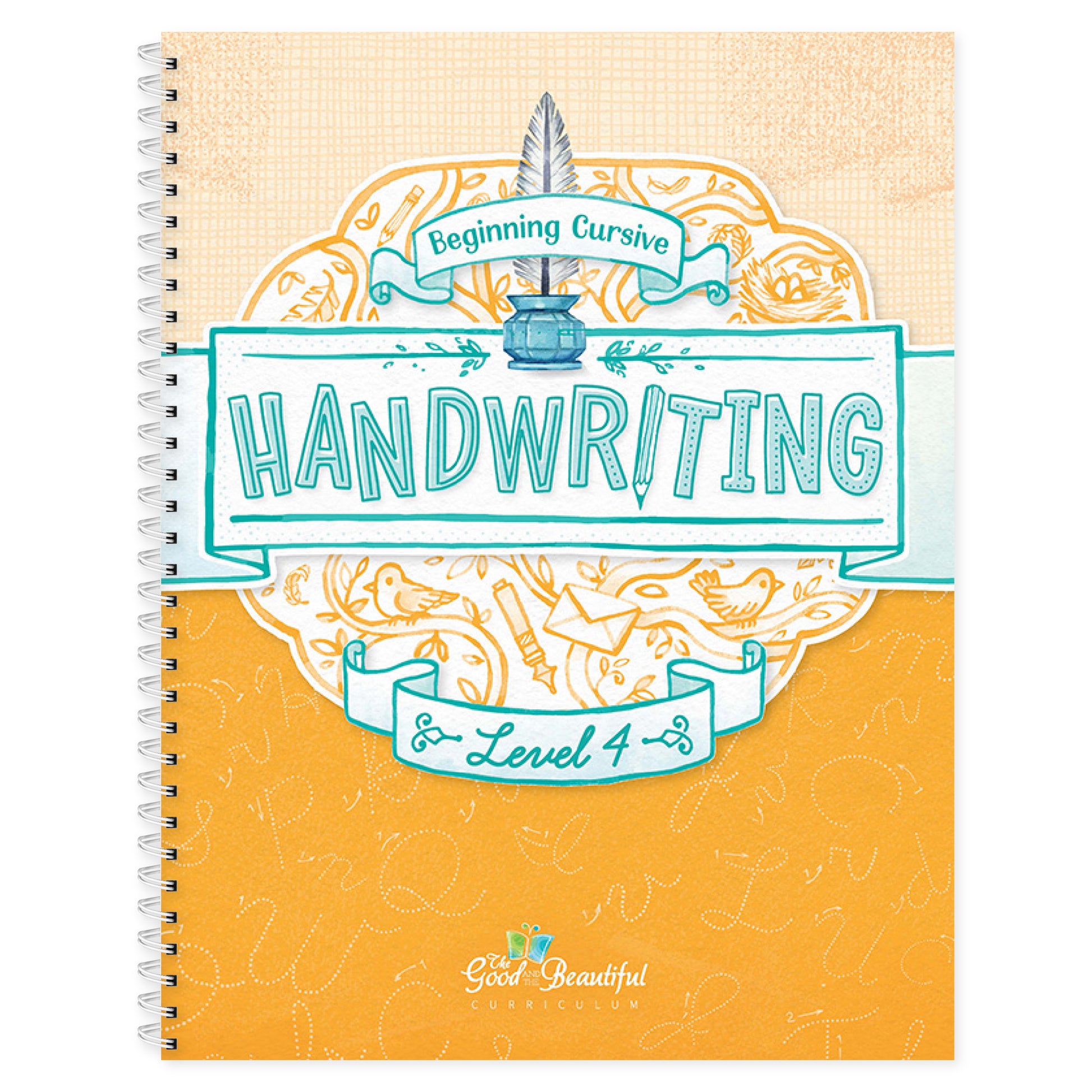 Handwriting Level 4 Cover | The Good and the Beautiful