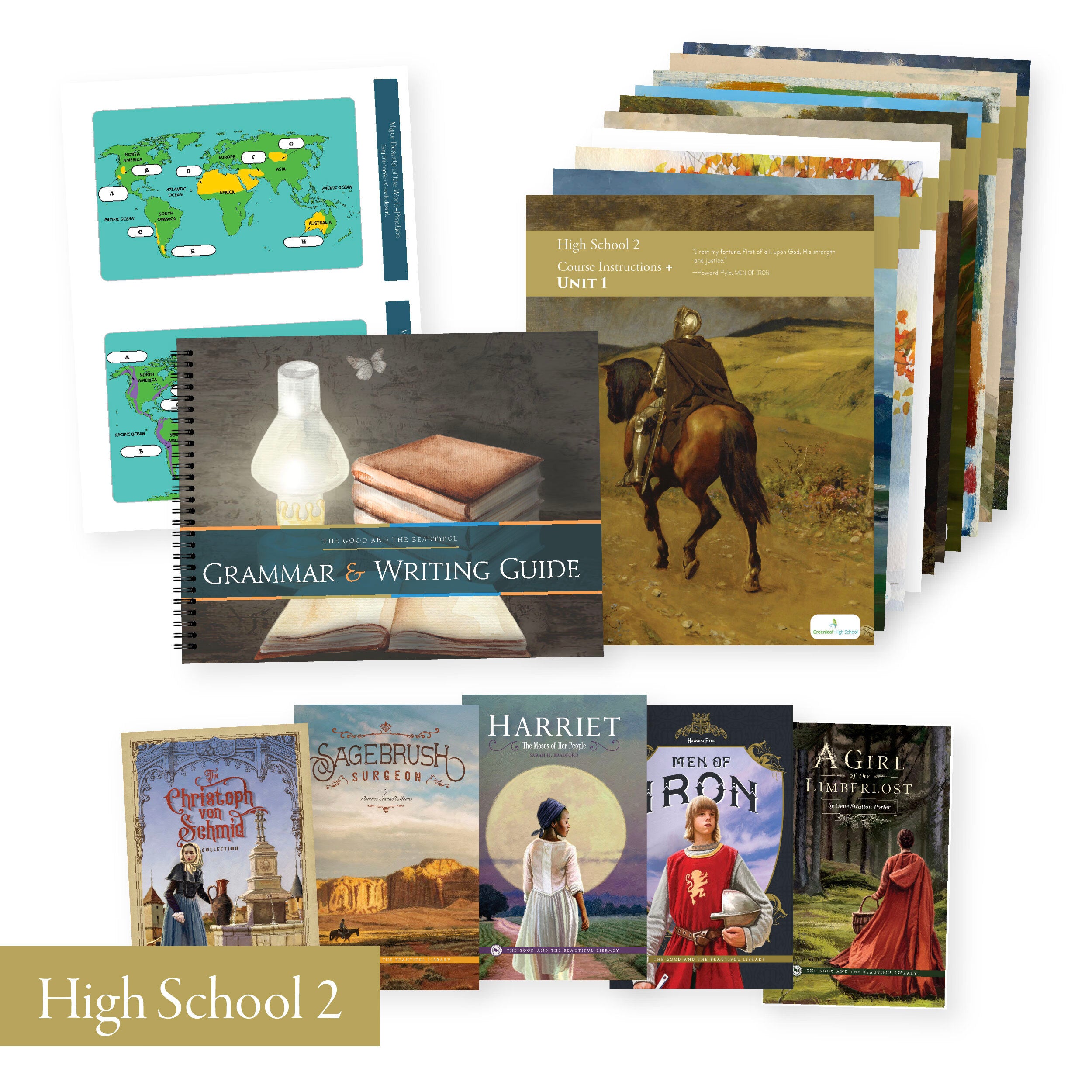 High School Language Arts Year 2 | The Good and The Beautiful