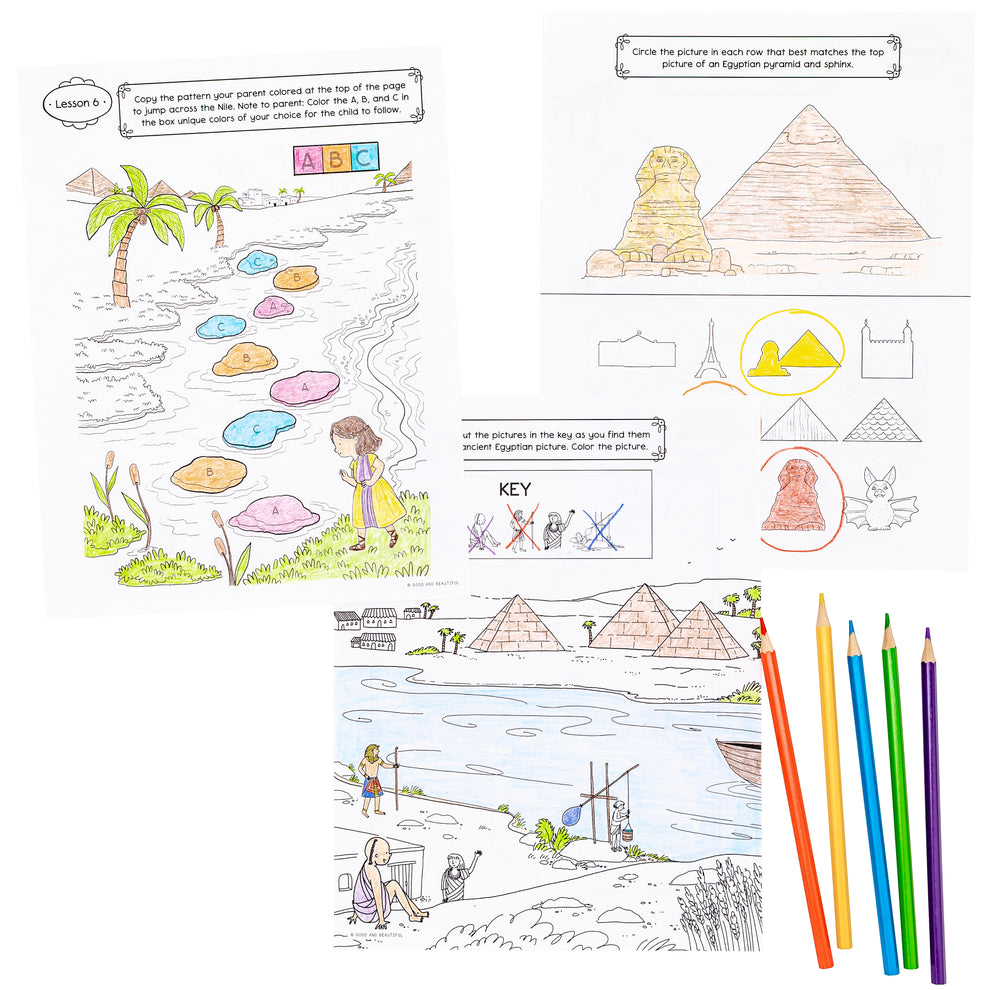 History Activity Book: Year 1 – The Good and the Beautiful