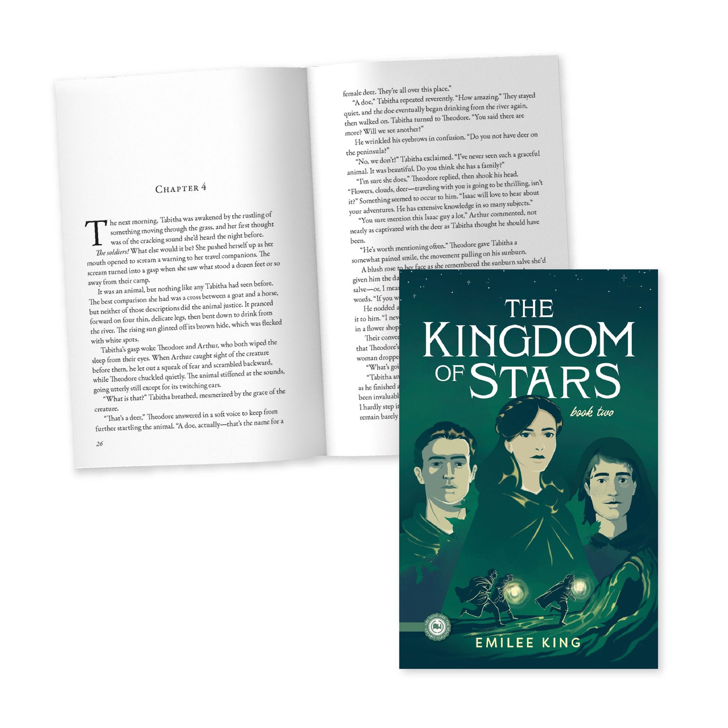 "The Kingdom of Stars" book two by Emilee King and a preview of pages from chapter 4 | The Good and the Beautiful