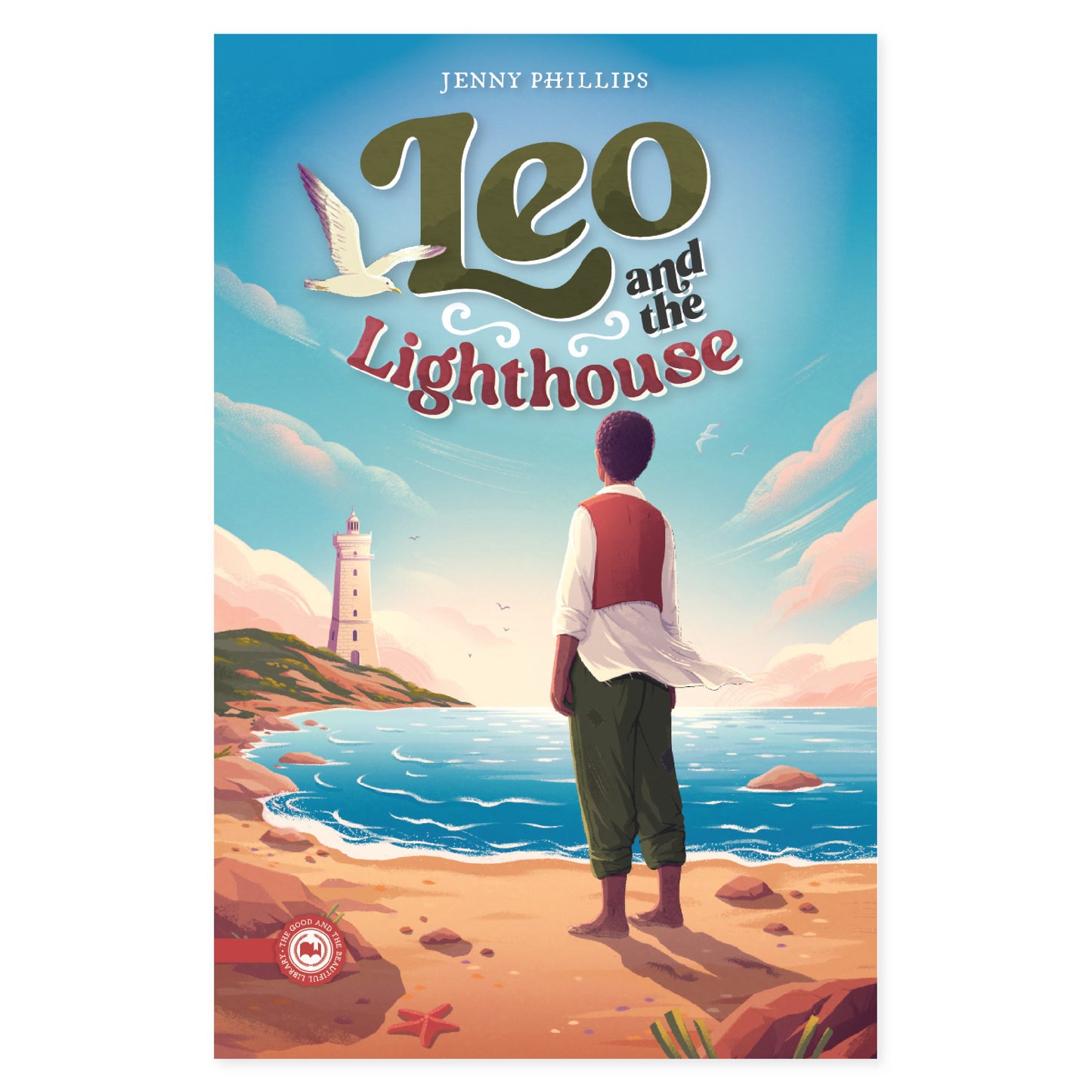 The cover of Leo and the Lighthouse by Jenny Phillips | The Good and the Beautiful