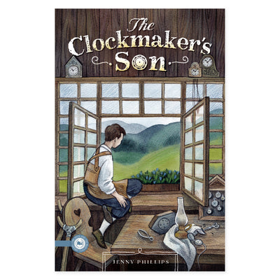 The cover of The Clockmaker's Son by Jenny Phillips | The Good and the Beautiful