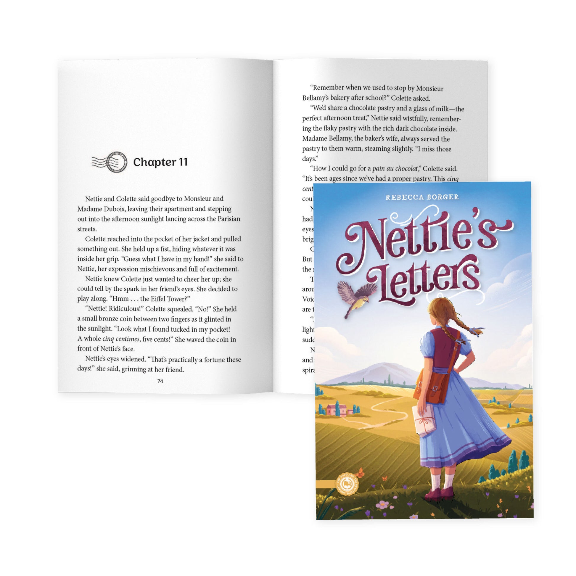 The book "Nettie's Letters" written by Rebecca Borge with a preview of chapter 11 | The Good and the Beautiful