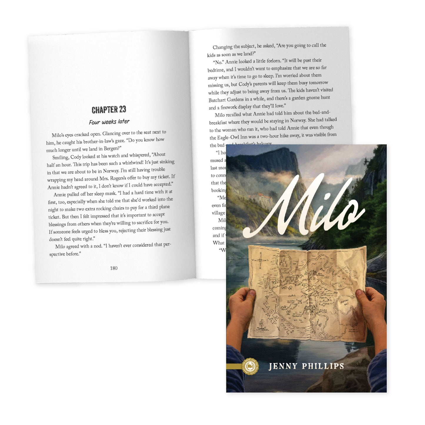 The book "Milo" with a preview of chapter 23 | The Good and the Beautiful