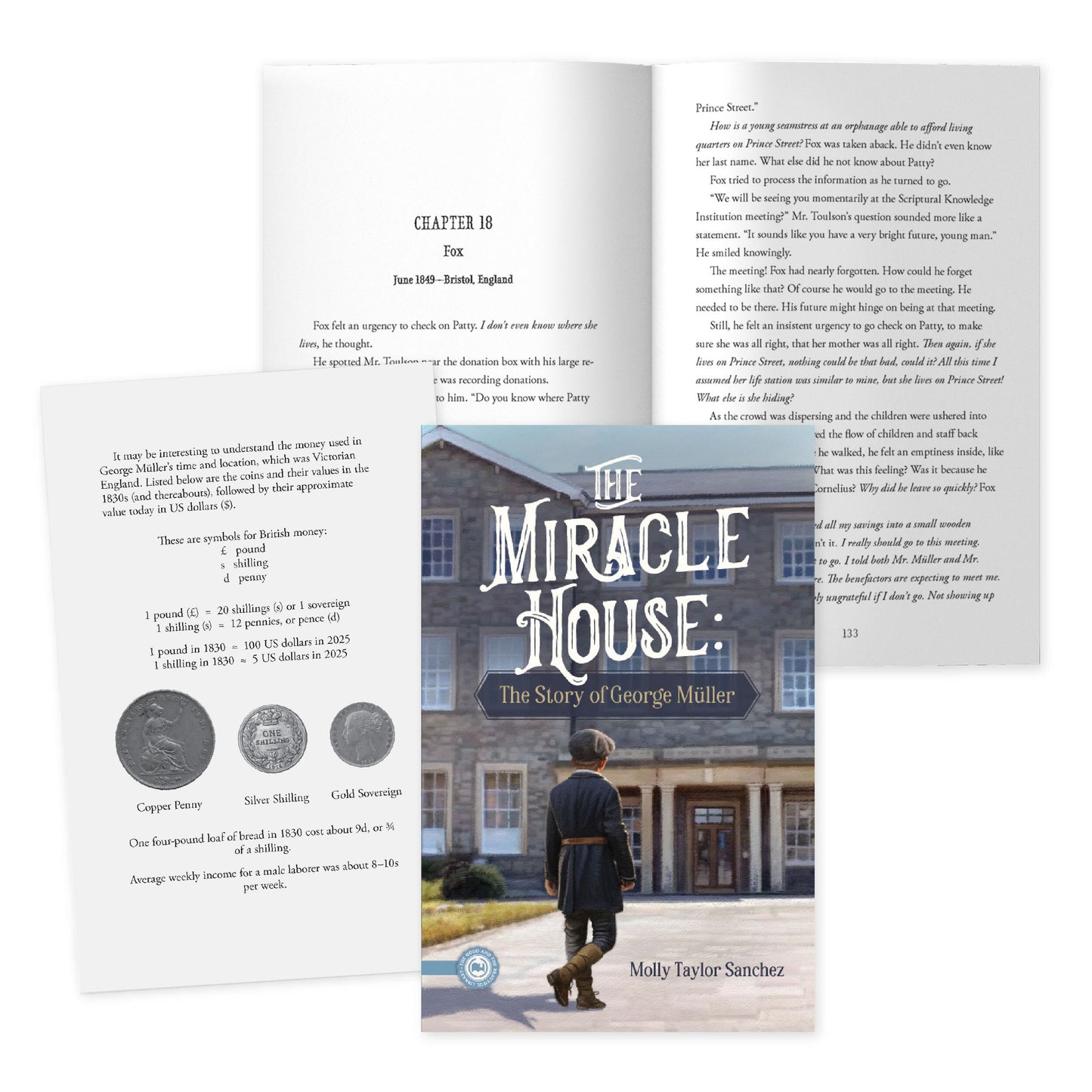 The book "The Miracle House: The Story of George Muller" with a preview of chapter 18 | The Good and the Beautiful