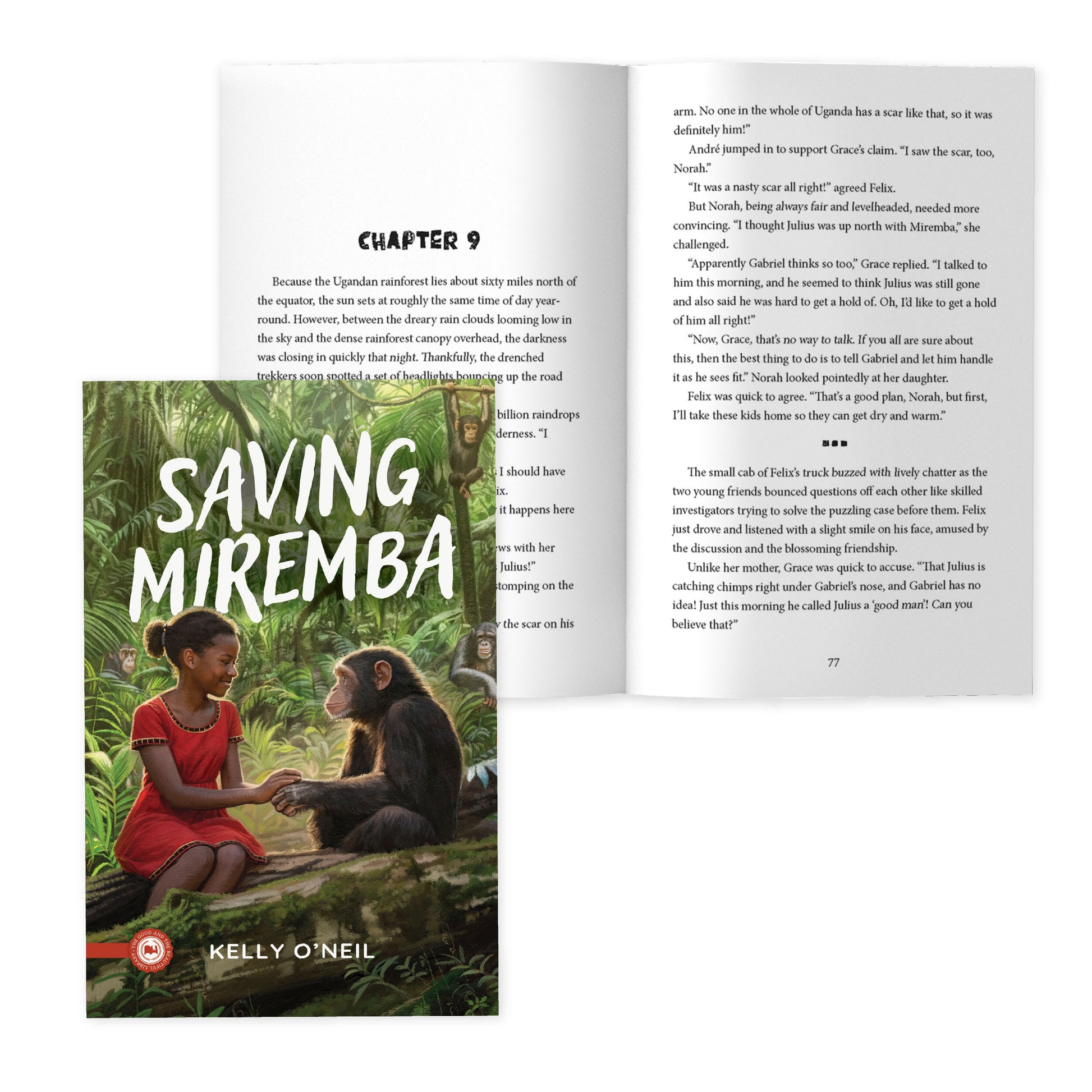 "Saving Miremba" by Kelly O'Neil with a preview of chapter 9 | The Good and the Beautiful