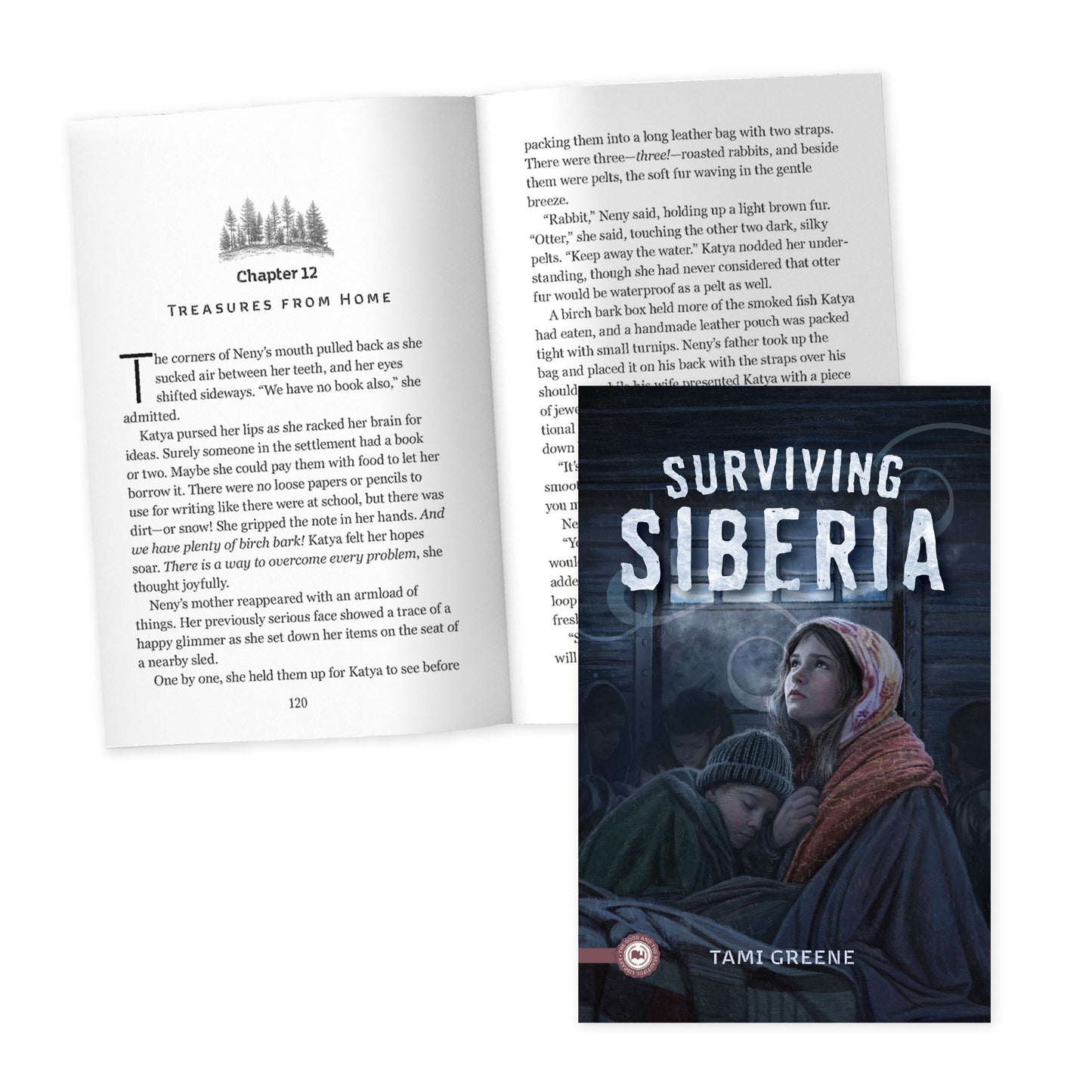 The book "Surviving Siberia" with a preview of chapter 12 | The Good and the Beautiful