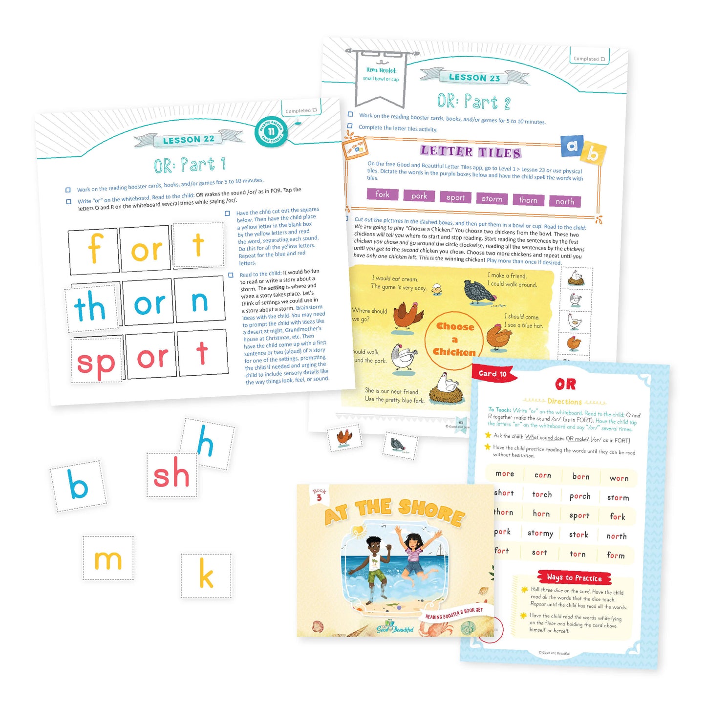 Language Arts Level 1 Activity Pages | The Good and the Beautiful