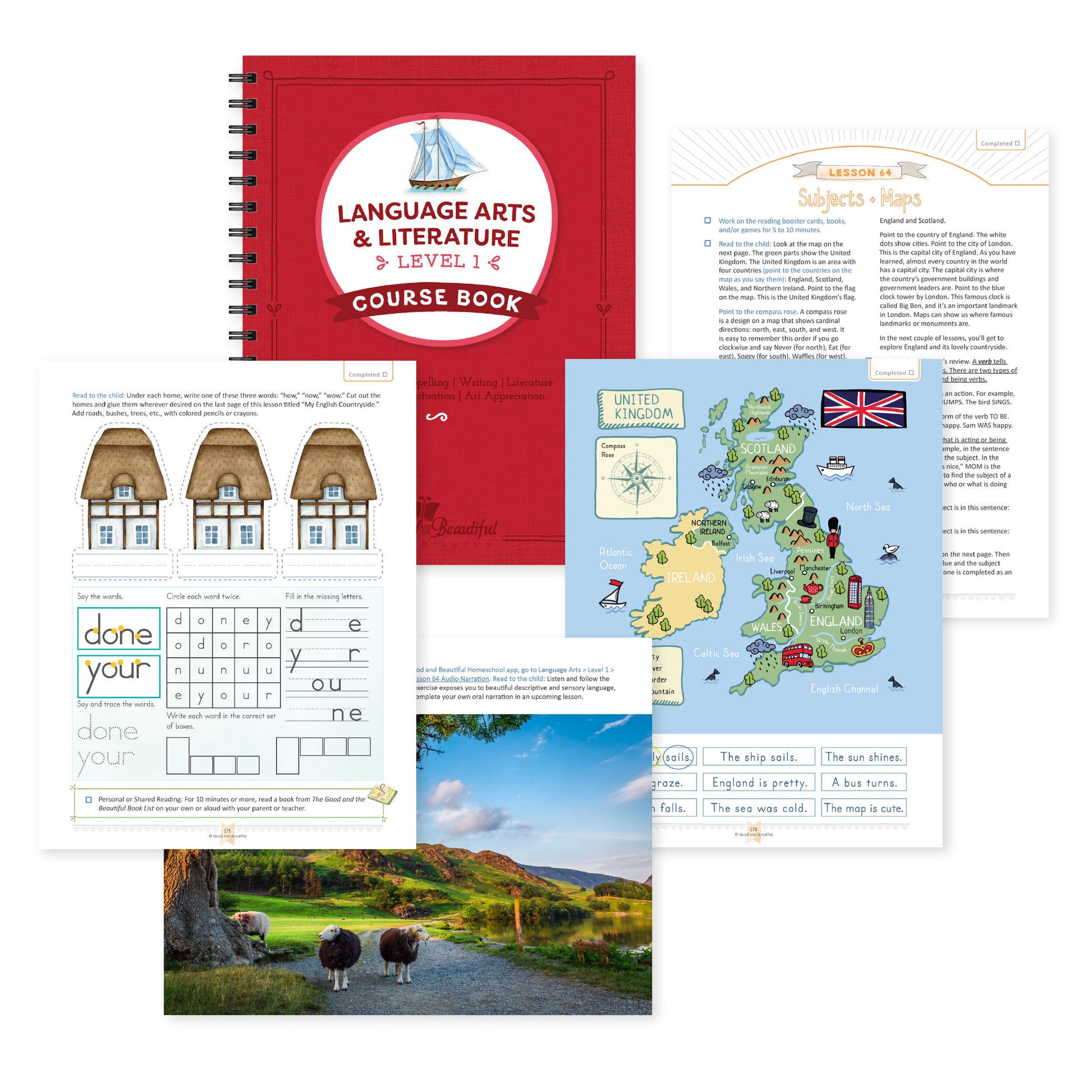 Level 1 Language Arts Pages | The Good and the Beautiful