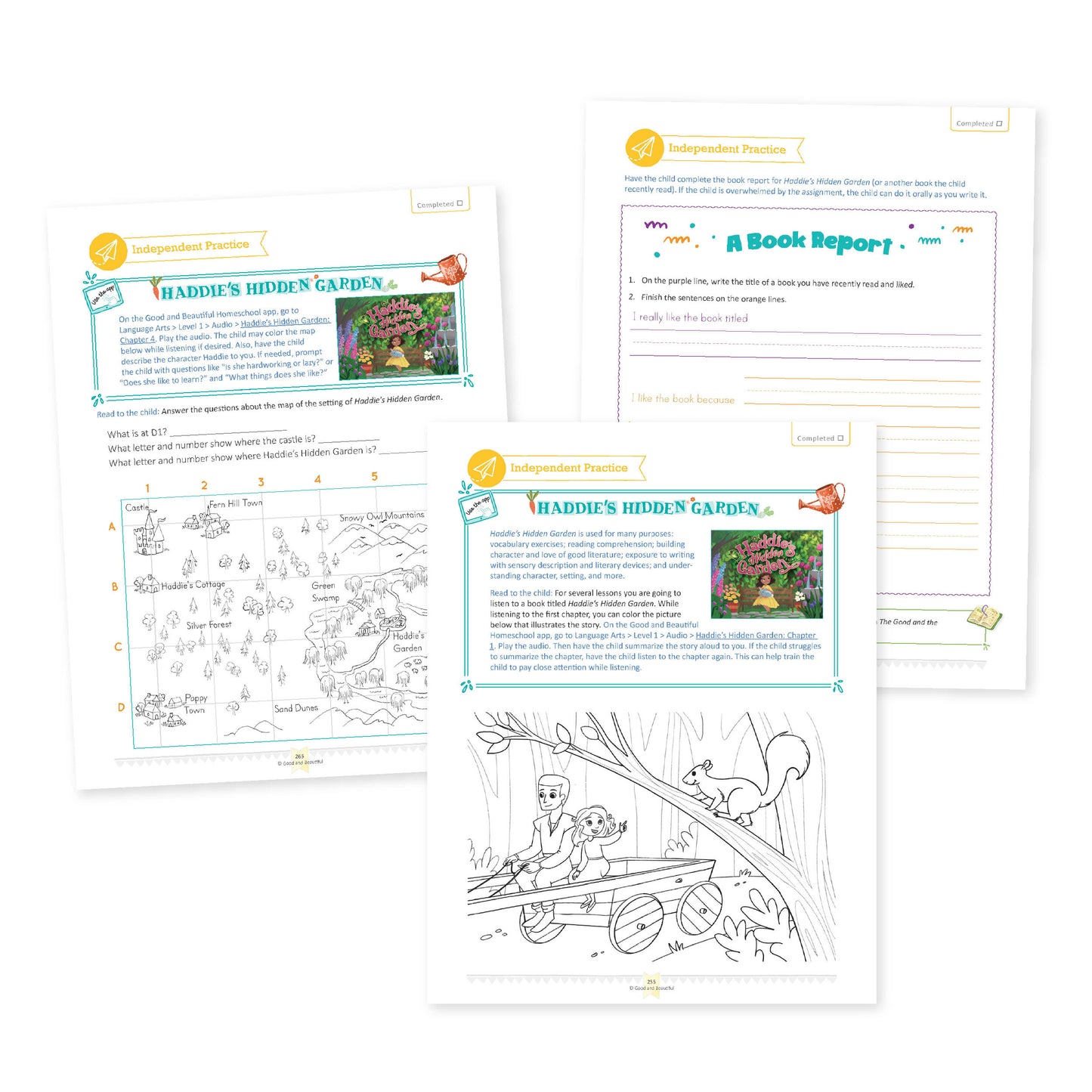 Level 1 Language Arts Activity Pages | The Good and the Beautiful