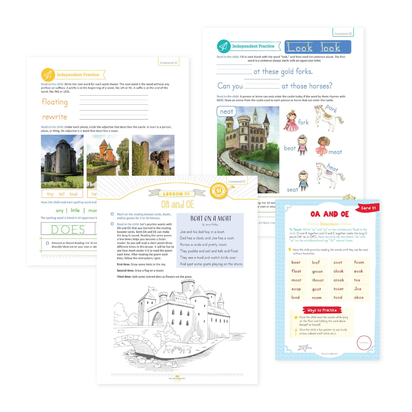 Language Arts Level 1 Course Pages | The Good and the Beautiful