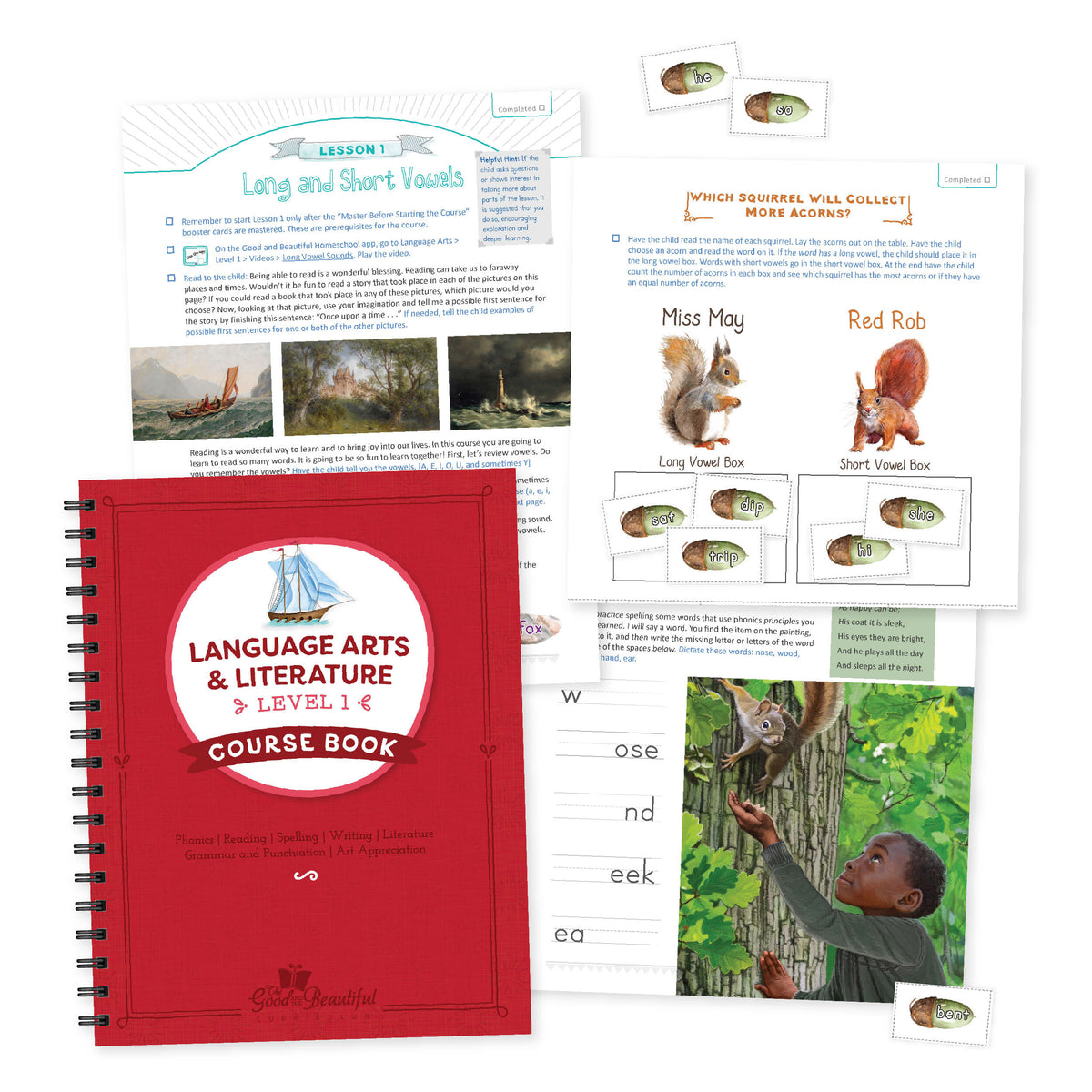 Course Work Level 1 Level 1 Language Arts Course Set – The Good and the Beautiful
