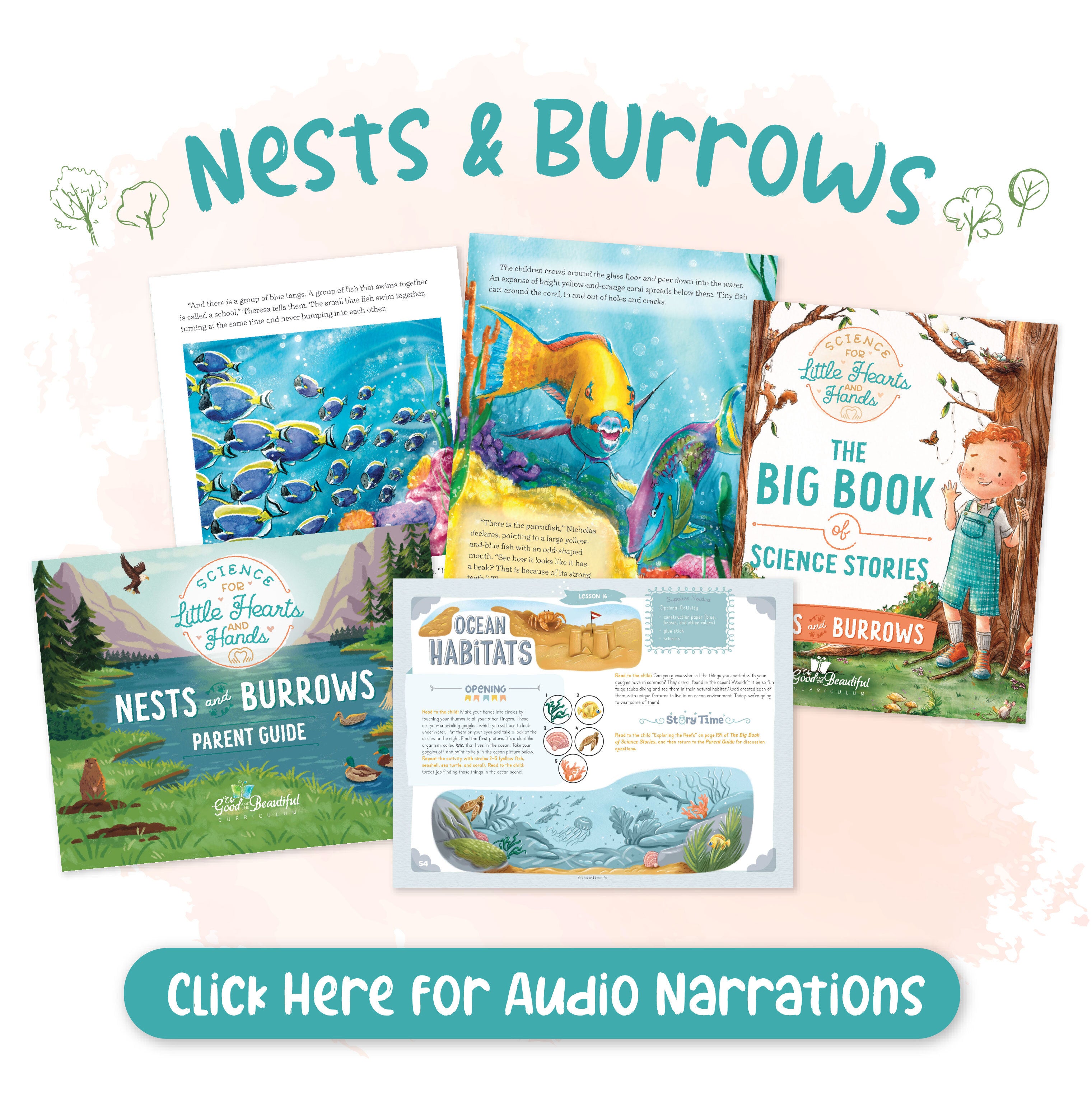 Nests and Burrows Audio Narrations | The Good and The Beautiful
