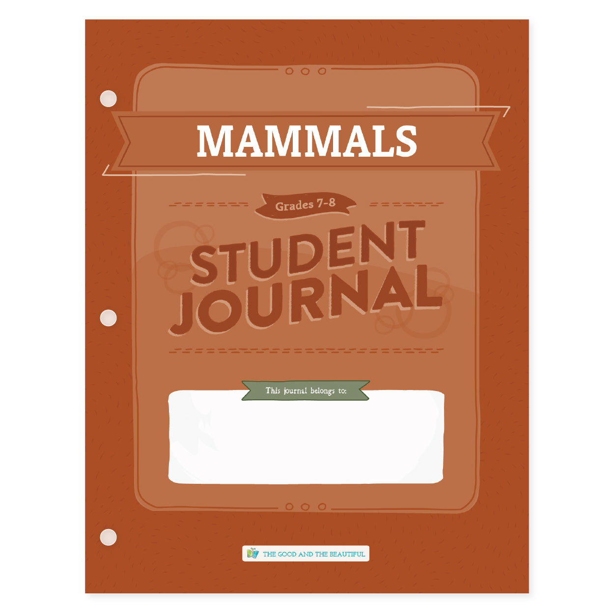 Mammals student journal for grades 7-8 | The Good and the Beautiful
