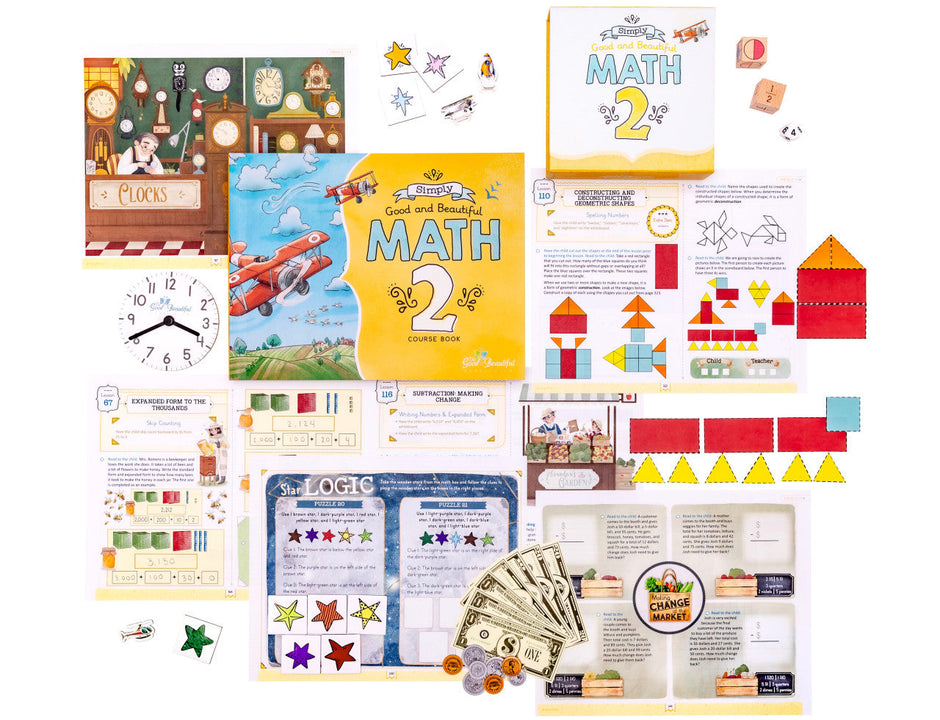 Choose Your Courses: Second Grade | The Good and the Beautiful