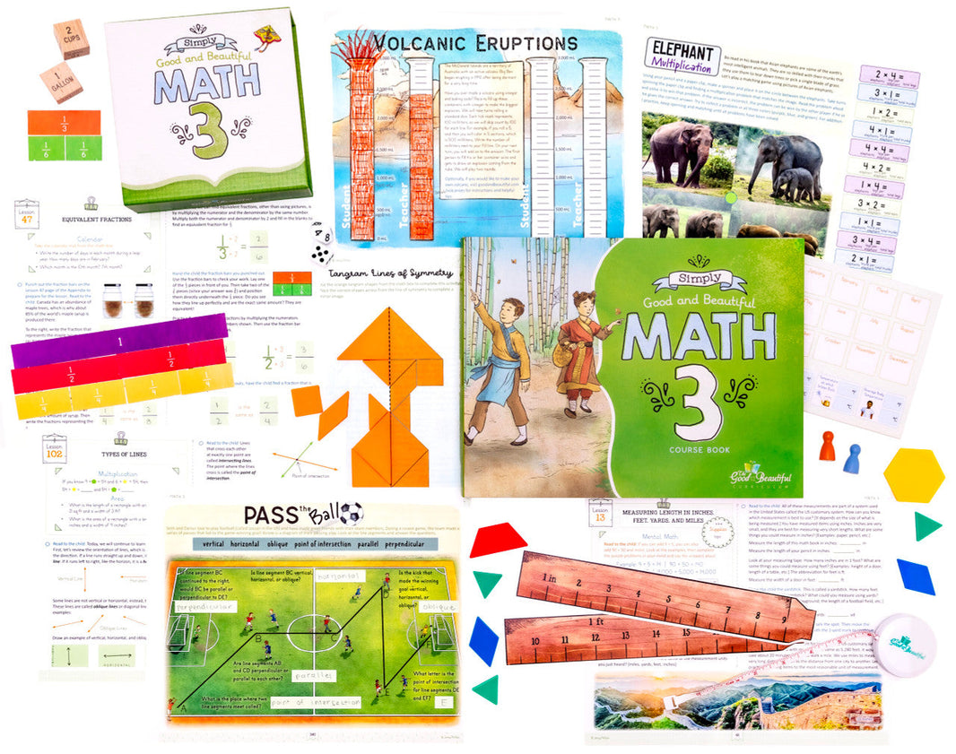 Math: Choose Your Course | The Good and the Beautiful