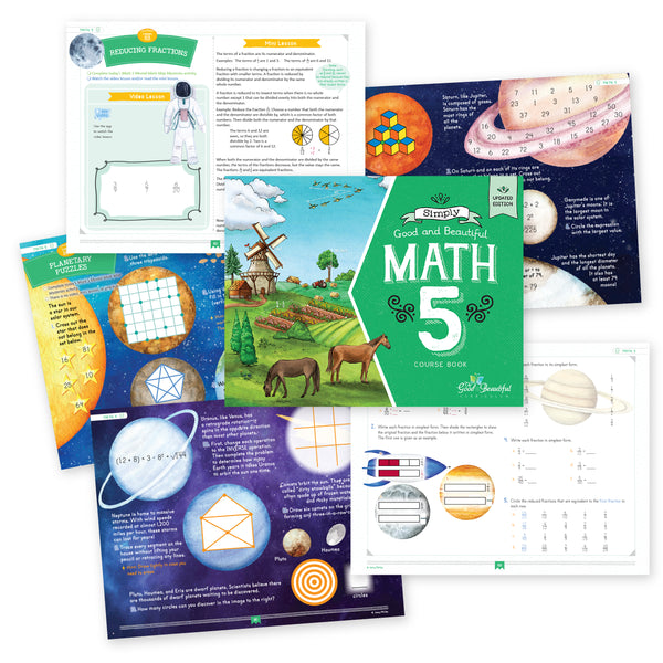 Math 5: Course Set – The Good and the Beautiful